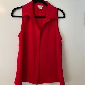 Urban Outfitters Red Blouse